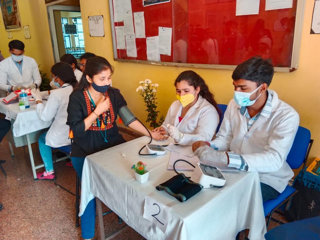 Health Check-up Camp at HIMT College of Pharmacy